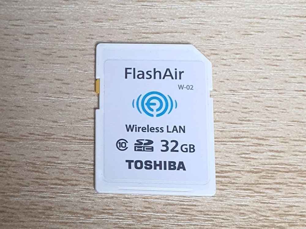 도시바 flashair wifi sd카드 32gb 하자품 이미지