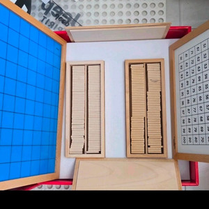 몬테소리 수학 교구 세트 100판 이미지