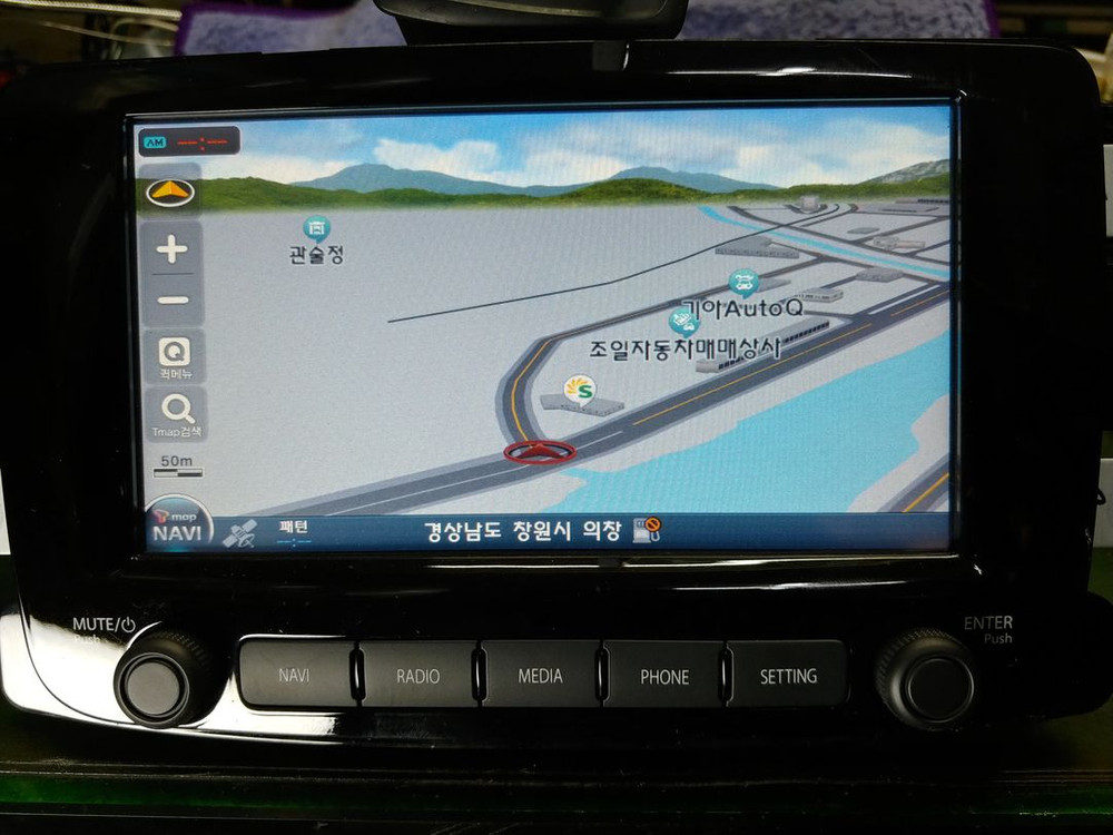QM3 스마트 AVN 자출 데크 팝니다. 이미지