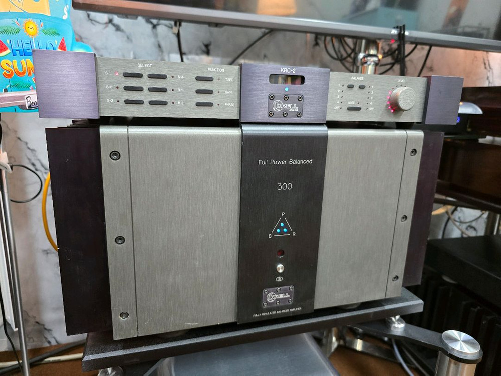 하이엔드 크렐 KRELL 300 파워 KRC-2 프리엠프 리모콘 포함 이미지