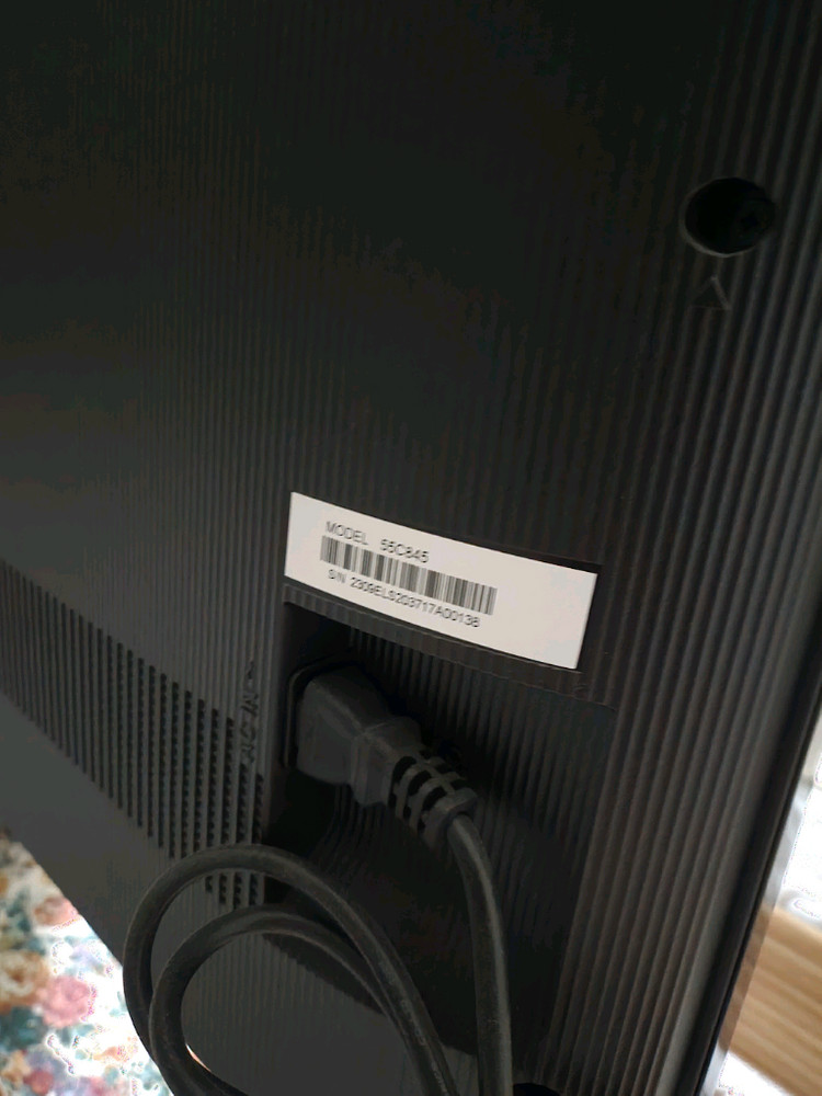 TCL 55C845 4K 55인치 미니LED + 거치대 이미지