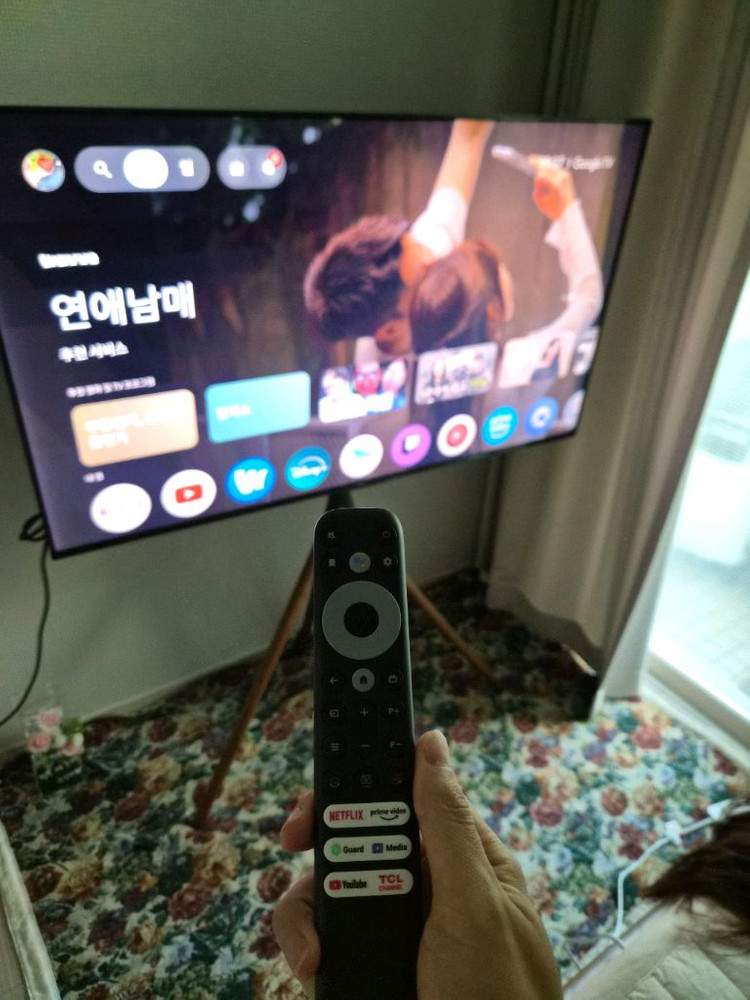 TCL 55C845 4K 55인치 미니LED + 거치대 이미지