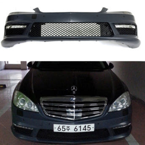 벤츠 S클래스 W221 후기형 S63 S65 AMG 앞범퍼 이미지