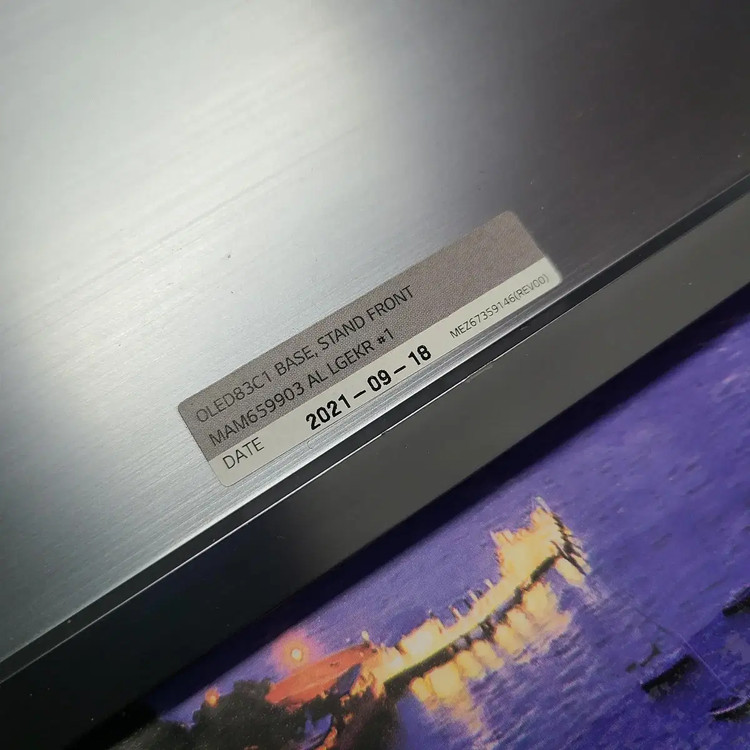 TV 스탠드 받침대 거치대 OLED83C1 다리 발판/이동식 스마트모니터 이미지