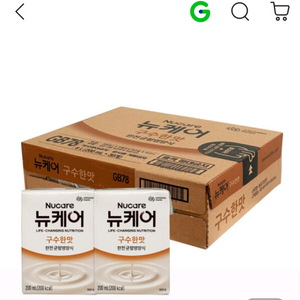 뉴케어 구수한맛 단백질 보충제 이미지