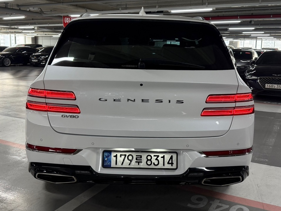 GV80 2.5T 가솔린 2WD 중고차 20년07월 88957km 완전무사고 상태 A급 이미지