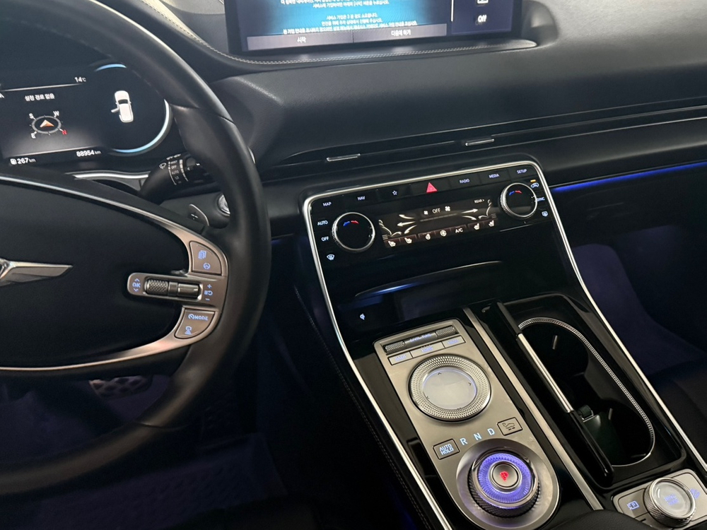 GV80 2.5T 가솔린 2WD 중고차 20년07월 88957km 완전무사고 상태 A급 이미지