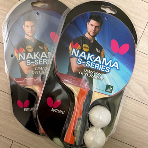 버터플라이 나카마 S-1라켓 2자루 팝니다 이미지