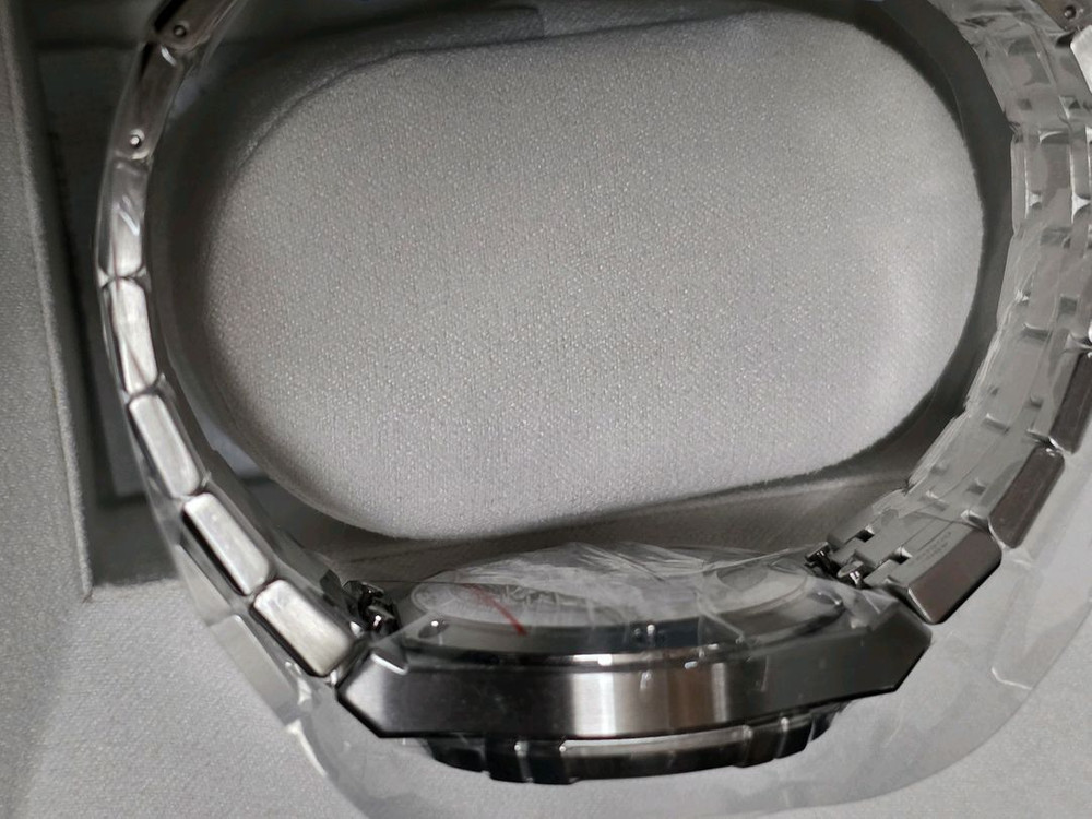 모리스라크로와 아이콘 스켈레톤 오토매틱 39mm 메탈밴드 블루 다이얼 AI6007-SS002-031-1 미사용 이미지