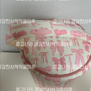 프레젠트프로젝트 원형드럼백 리본핑크 이미지