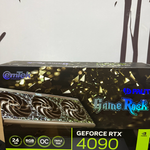 이엠텍 RTX 4090 게임락 OC 모델 팝니다 이미지