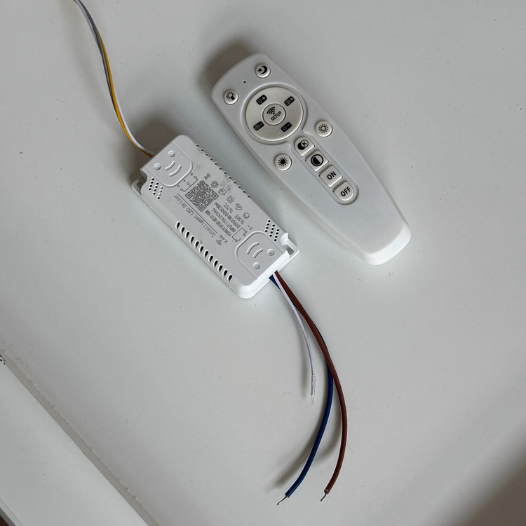 LED 스마트 방등 정사각 엣지 천장 조명 방등 61cm 무선 리모콘 앱 밝기 색 조절 가능 스마트홈 IoT 이미지