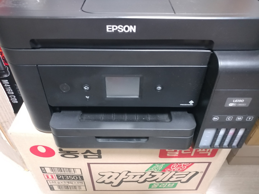 레이저 프린터 삼성 ML-2164, ML 2168, SL C433, 엡손 L6190, 캐논 팩스 FAX-L100 이미지