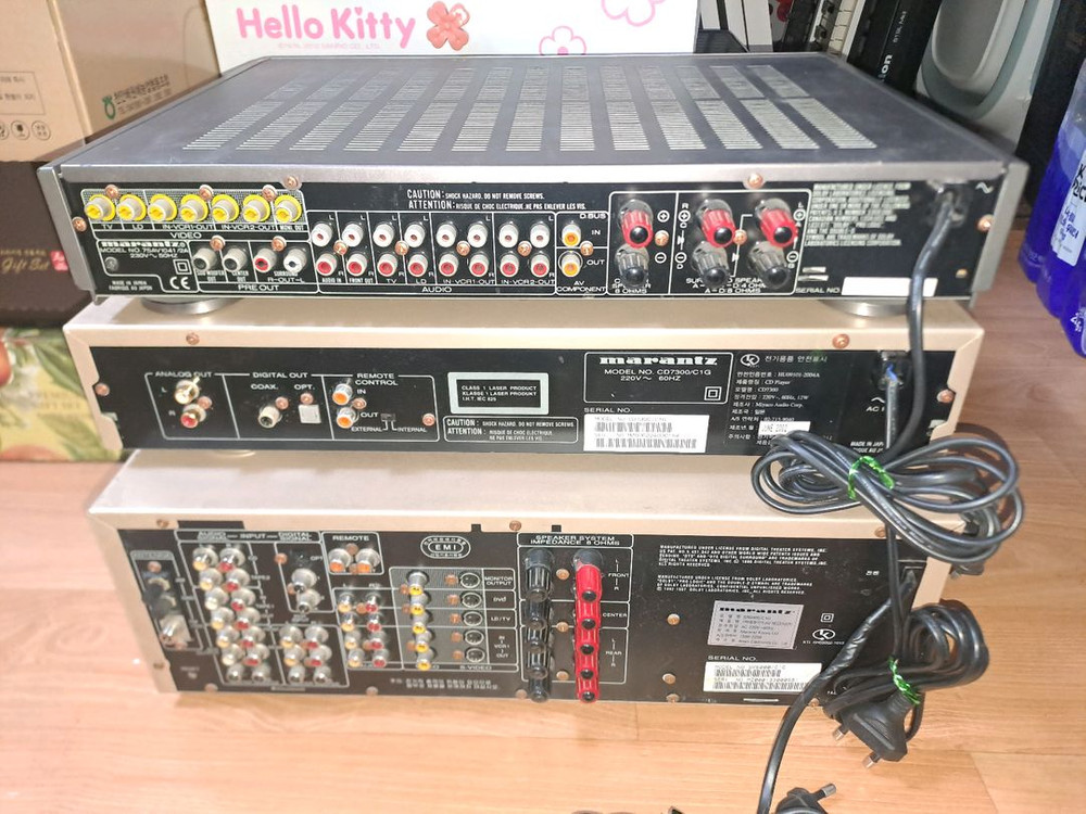 마란츠 SR6000 AV리시버+CD7300+ST6000 판매 이미지