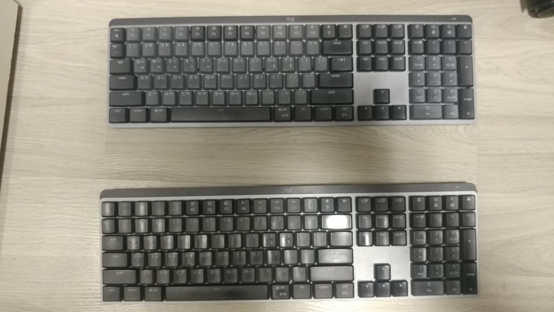 기계식 키보드 몬스긱 M3, 커세어 K70, 로지텍 YR0073, 로지텍 YR0082, K360 이미지