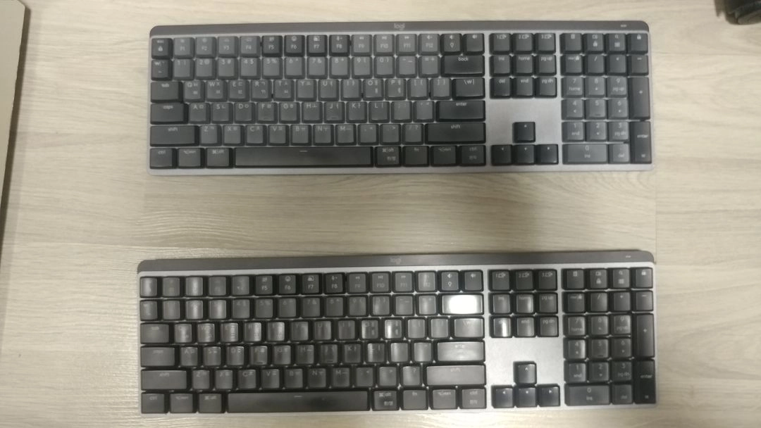 기계식 키보드 몬스긱 M3, 커세어 K70, 로지텍 YR0073, 로지텍 YR0082, K360 이미지