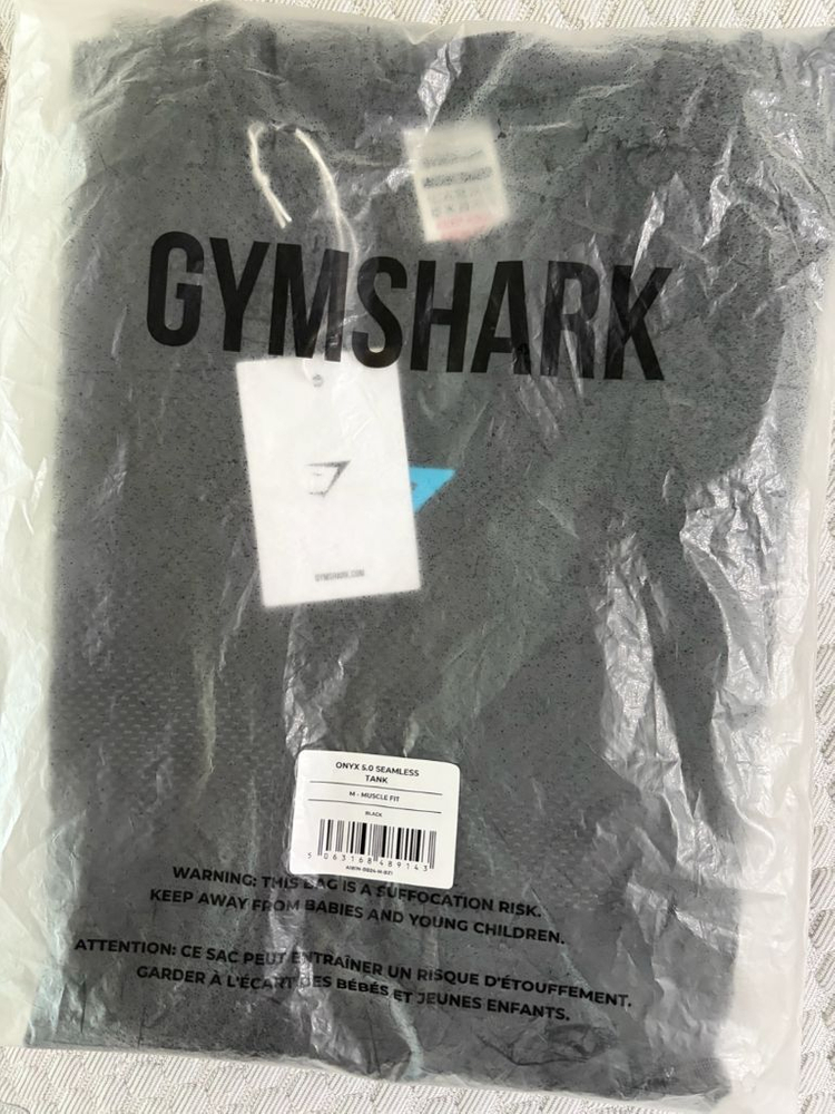 짐샤크 오닉스 블루 탱크 M (새상품) 이미지