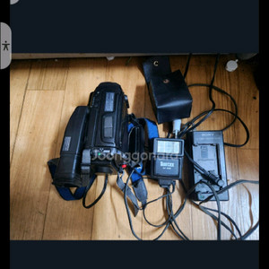 레트로 엔틱 SONY 캠코더 ccd-tr222 + Suntax SP 908 플래시 이미지