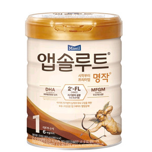 (익일발송) 앱솔루트 명작 1단계 800g 6캔 이미지
