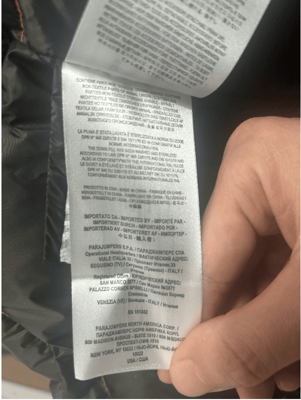 파라점퍼스 남성 다운 점퍼 패딩 블랙 L 이미지