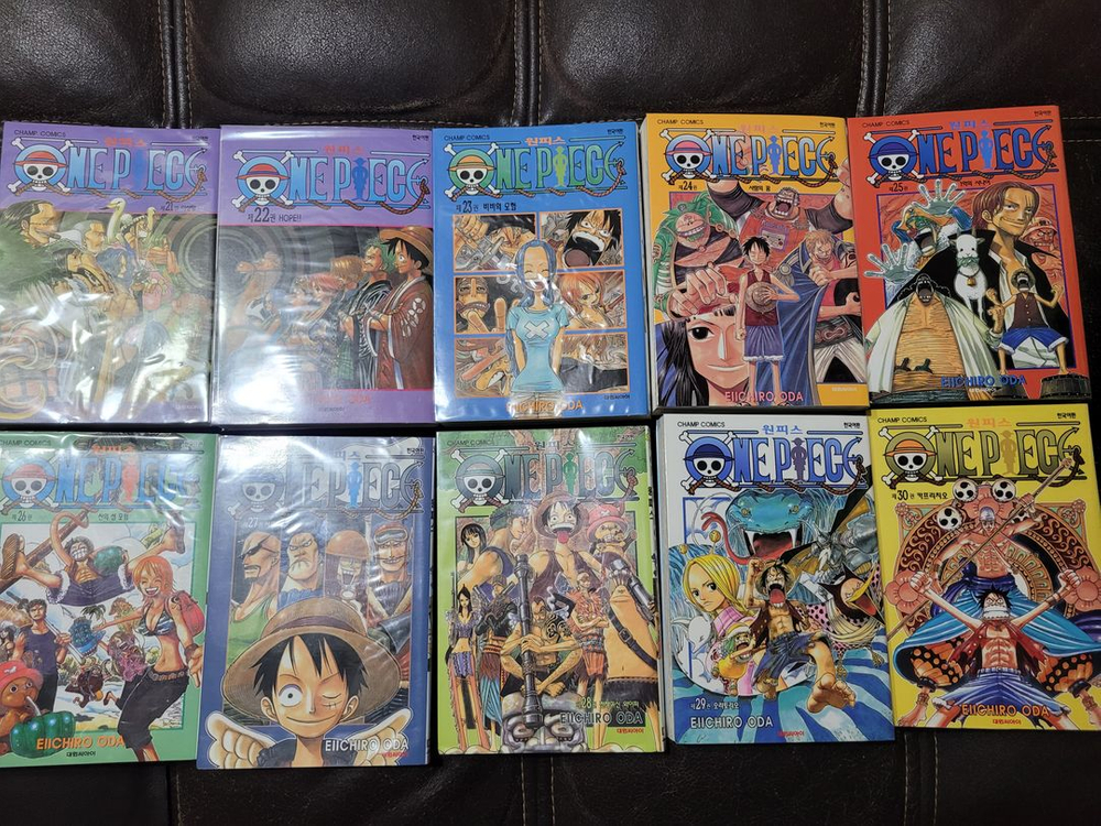 (전권완벽책꺼풀) 원피스(ONE PIECE) 1~83권+구매후1~2회독후보관정도 *전권상태속지까지동영상(구글드라이브 이미지
