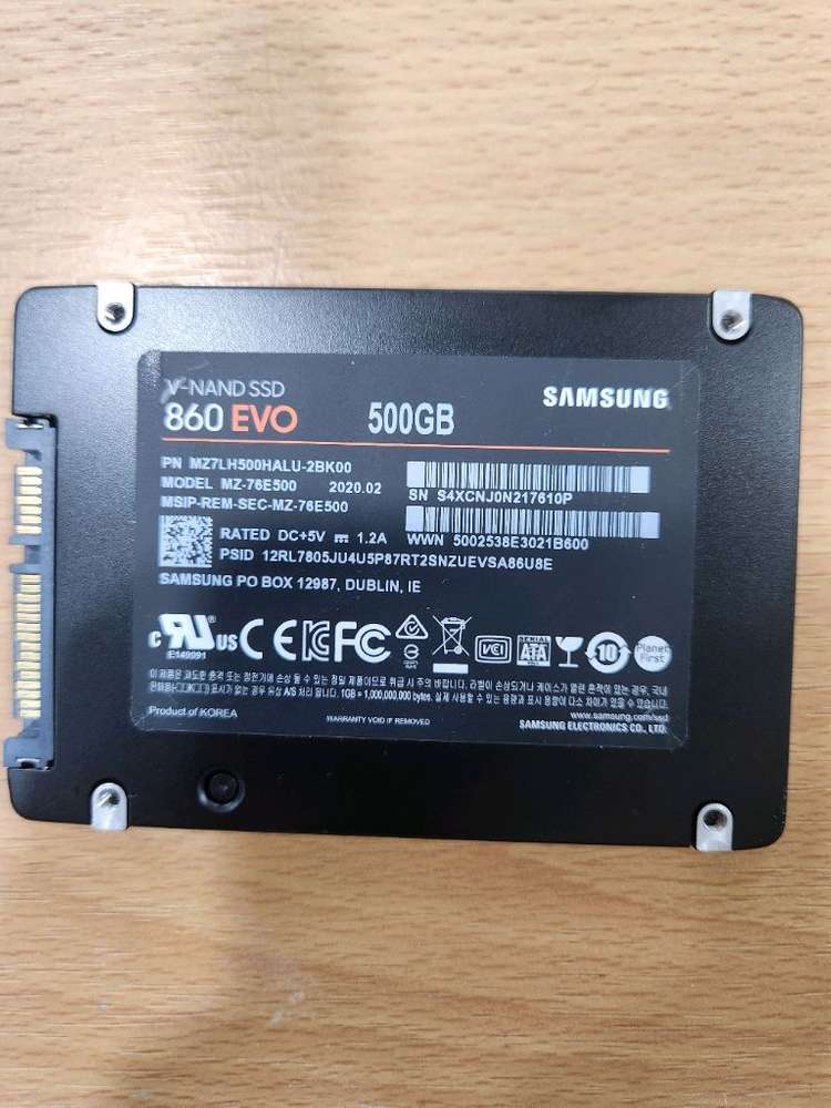 삼성 ssd 860 evo 500gb 이미지