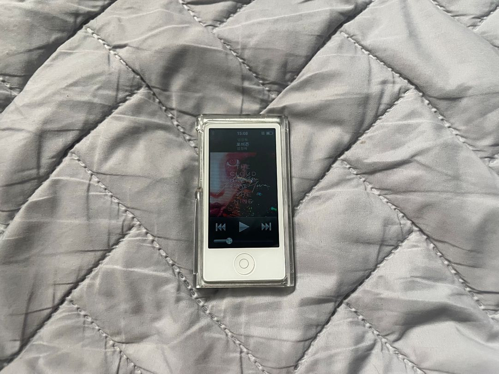 애플 ipod nano 7th 16gb 실버 이미지