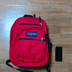 잔스포츠 가방, 잔 스포츠 빅 스튜던트 백팩 / 학생 가방, 빨간색 JANSPORT 이미지