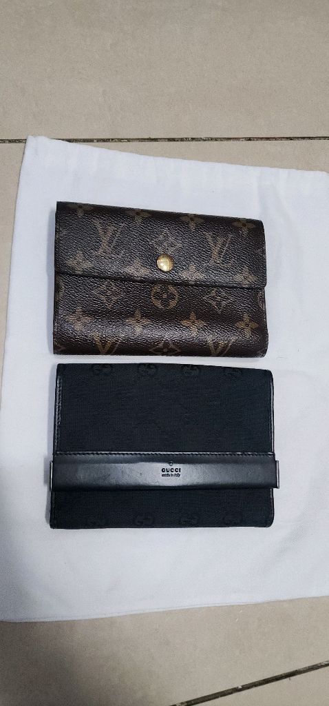 구찌 나일론 지퍼 숄더백/ 구찌 중지갑 이미지