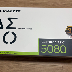 rtx 5080 aero 이미지