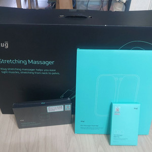 클럭 스트레칭 마사지기 + 미니 마사져 + 기본패드 + 풋패드 이미지