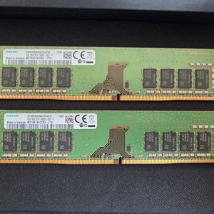 삼성DDR4-2666 8GB x 2 메모리 2개 3600오버클럭 안정화완료 이미지
