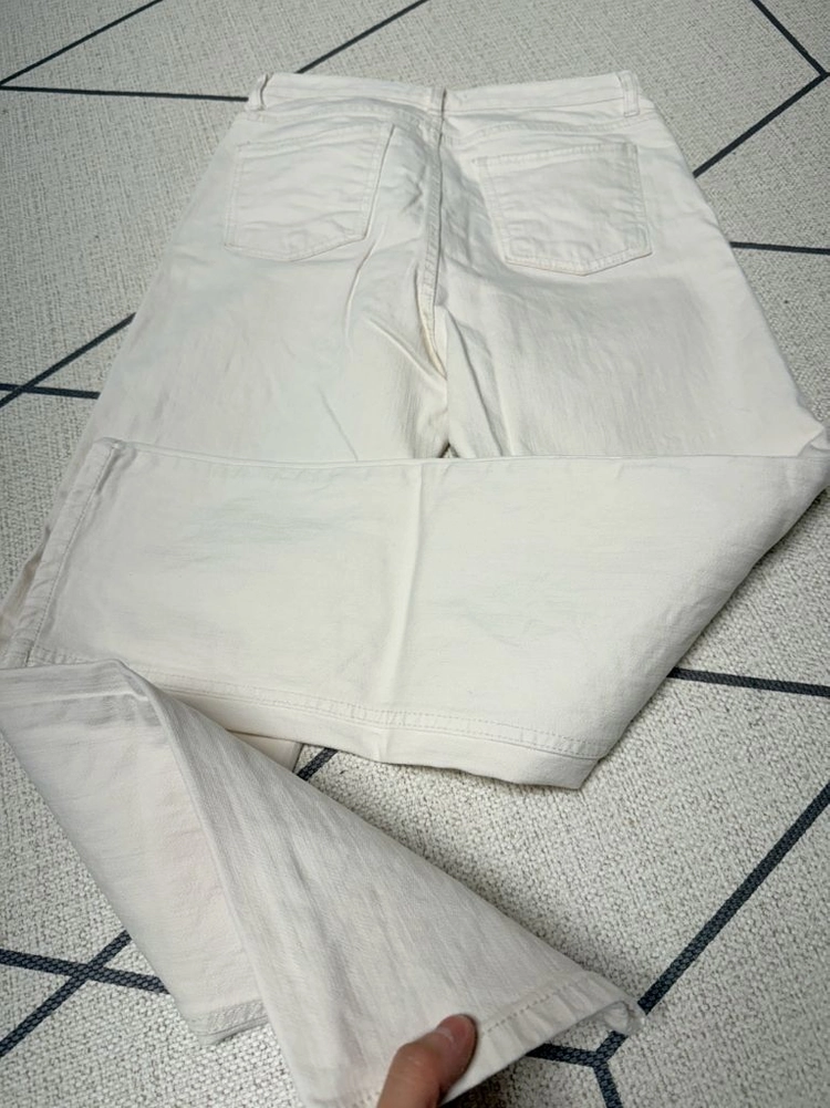 [새상품] 리브레 크림진/유명보세브랜드/여자화이트데님/봄가을바지/여자바지/여성팬츠 이미지