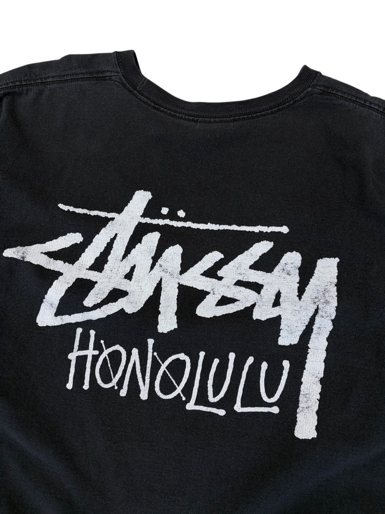 STUSSY 스투시 반팔 블랙 (XL) 이미지