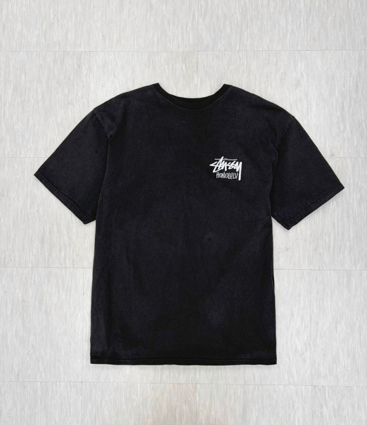 STUSSY 스투시 반팔 블랙 (XL) 이미지