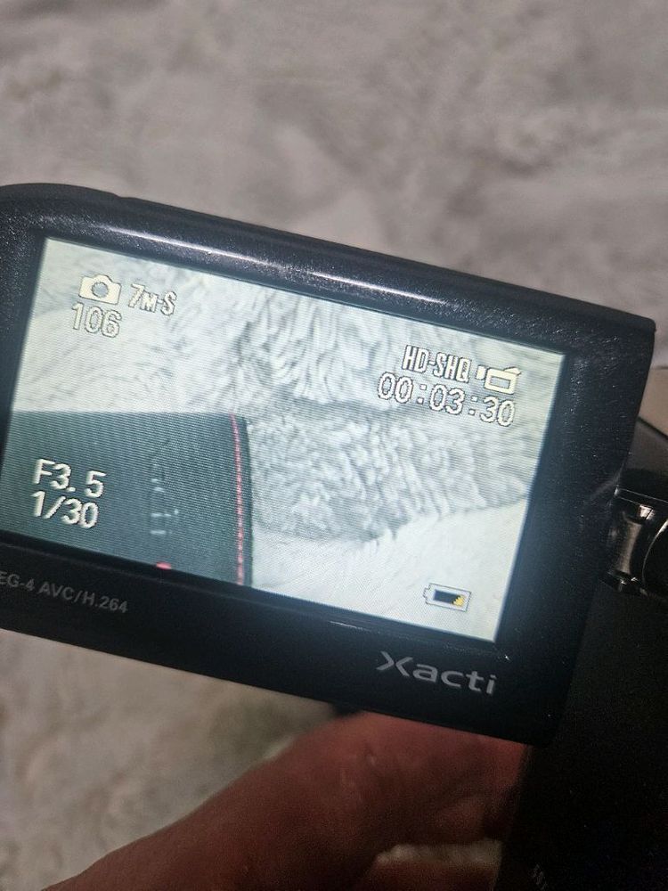 산요작티 vpc-hd700 레트로 캠코더 디지털카메라 이미지