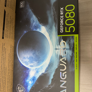 RTX 5080 뱅가드 그래픽카드 이미지