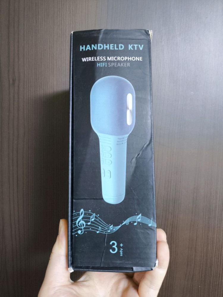 (새상품)노래방 블루투스 마이크 스피커 가라오케 이미지