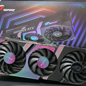 컬러풀 RTX3070 고장난 그래픽카드 판매 이미지