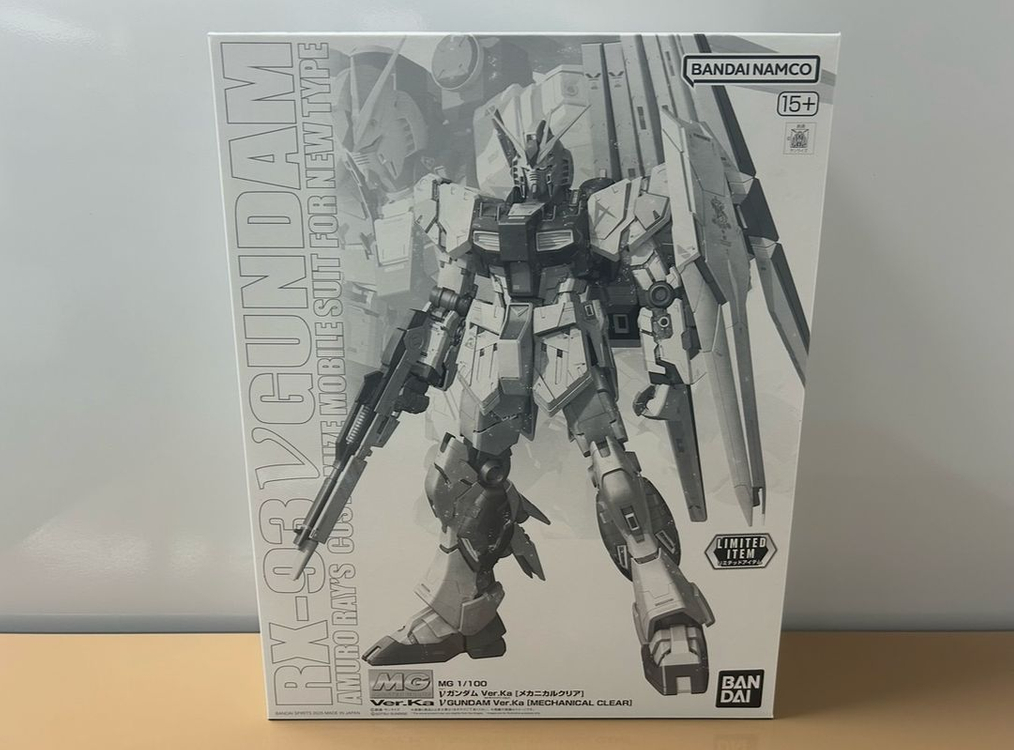 건담 MG 뉴건담 버카 메카니컬 클리어 GBWC 한정 반다이 미개봉 미조립 새상품 이미지