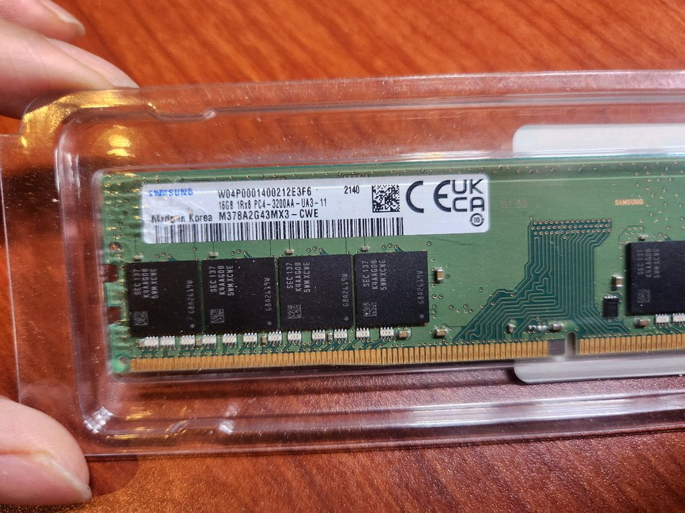 삼성 ddr4 16g 3200 (메모리 컴퓨터 부품 램 16gb 8g 8gb) 이미지