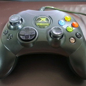 오리지널 Xbox (구엑박) 정품 컨트롤러 블랙 이미지