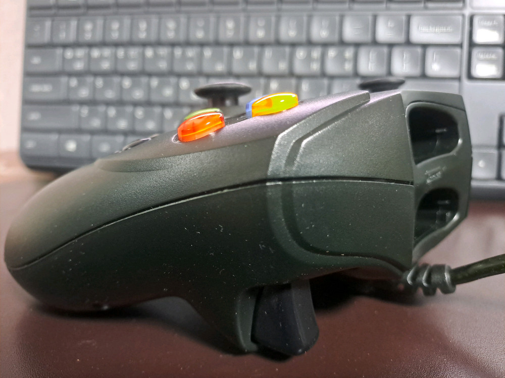 오리지널 Xbox (구엑박) 정품 컨트롤러 블랙 이미지