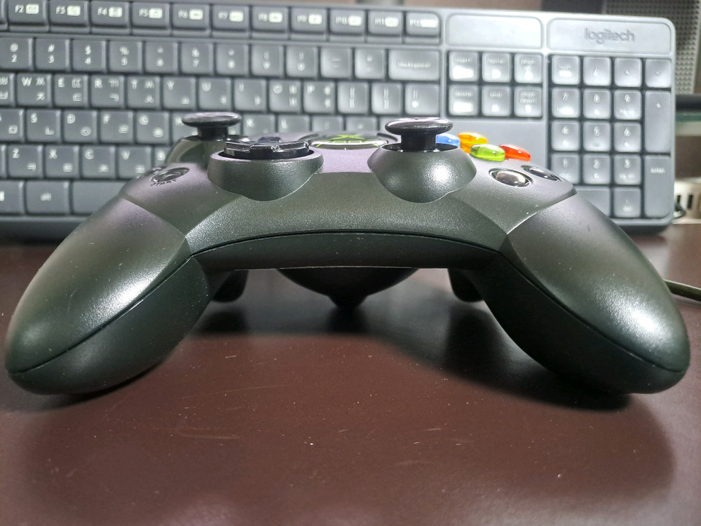 오리지널 Xbox (구엑박) 정품 컨트롤러 블랙 이미지