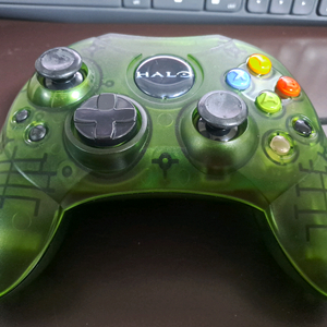 오리지널 Xbox (구엑박) 정품 컨트롤러 헤일로 에디션 이미지