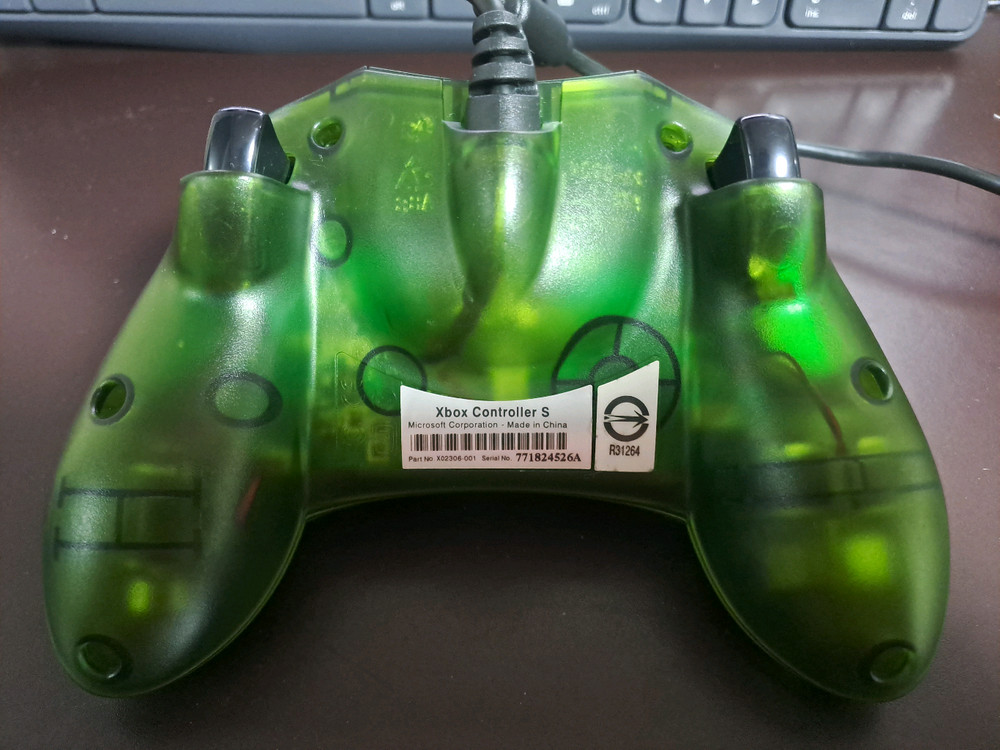 오리지널 Xbox (구엑박) 정품 컨트롤러 헤일로 에디션 이미지