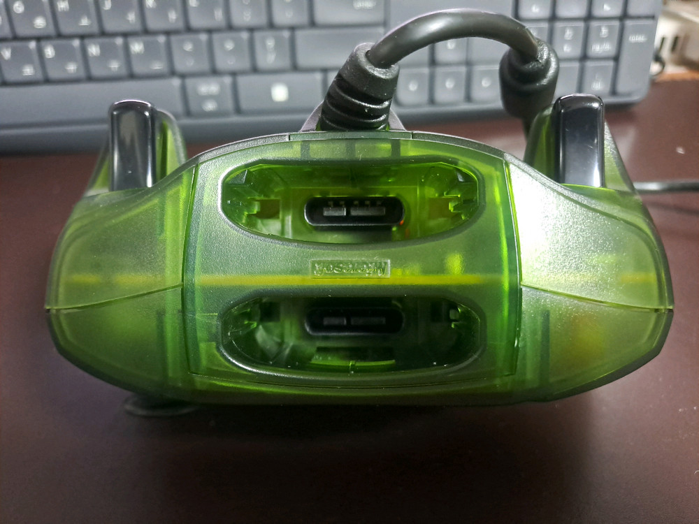 오리지널 Xbox (구엑박) 정품 컨트롤러 헤일로 에디션 이미지