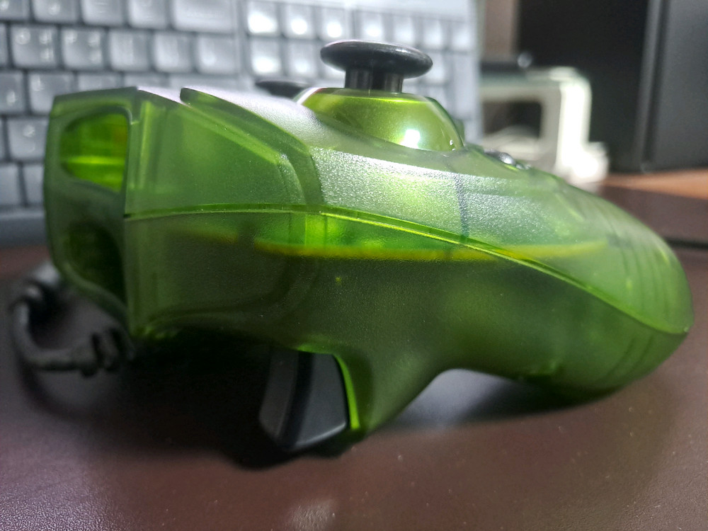 오리지널 Xbox (구엑박) 정품 컨트롤러 헤일로 에디션 이미지
