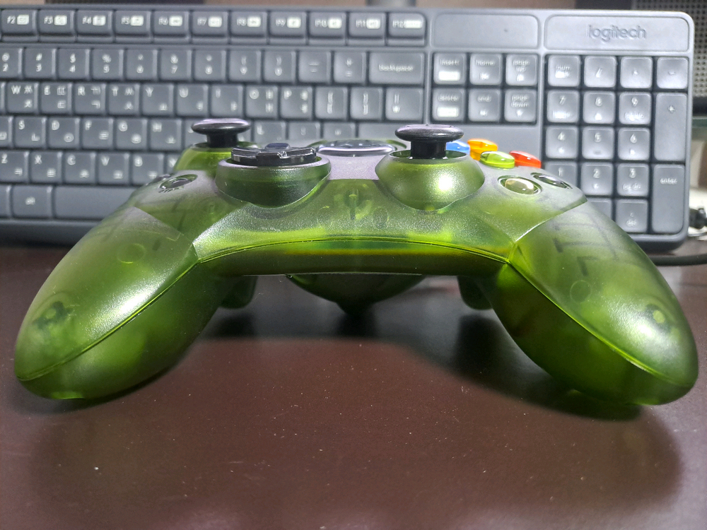 오리지널 Xbox (구엑박) 정품 컨트롤러 헤일로 에디션 이미지