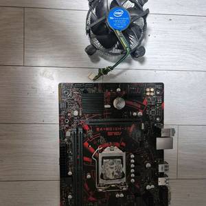 EX-H310M -V3 메인보드 + CPU 쿨러 세트 이미지